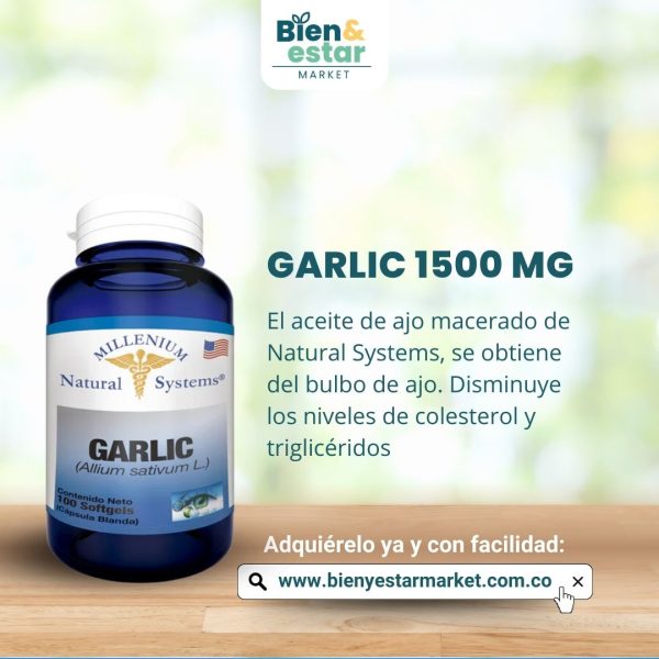 garlic producto naturista en Bien y Estar Market