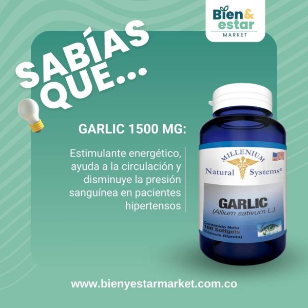 Garlic producto naturista en Bogotá